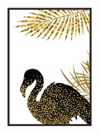 OBRAZOVÝ PLAGÁT V RÁME 43x33 cm Flamingo Gold P701 OBRAZOVÝ PLAGÁT V RÁME 43x33 cm Flamingo Gold P701
