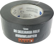 Páska na lepenie stavebných fólií 50mm x 50m, čierna Blue Dolphin Páska na lepenie stavebných fólií 50mm x 50m, čierna Blue Dolphin