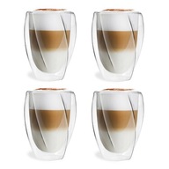 Vialli Design CRISTALLO termo poháre na kávu 300 ml 25493 (4 ks)