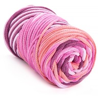 Šnúra S JADROM YarnArt Macrame Šnúra 3 mm VR ombre LANDRYNKA 911 Šnúra S JADROM YarnArt Macrame Šnúra 3 mm VR ombre LANDRYNKA 911