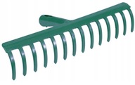 Oceľové hrable, 18 zubov, 47 cm, bez rukoväte Oceľové hrable, 18 zubov, 47 cm, bez rukoväte