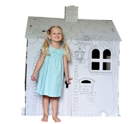 CARDBOARD HOUSE - kartón na maľovanie