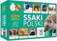 ADAMIGO Memory Mammals Polish 40 Tafelki ADAMIGO Memory Mammals Polish 40 Tafelki