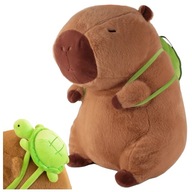 PLYŠOVÁ HRAČKA CAPYBARA MASKOT S BATOHOM PLYŠOVÁ HRAČKA 52 cm PLYŠOVÁ HRAČKA CAPYBARA MASKOT S BATOHOM PLYŠOVÁ HRAČKA 52 cm