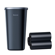 Baseus bezprašný odpadkový kôš do auta, 800 ml + 90 vreciek (čierne) Baseus bezprašný odpadkový kôš do auta, 800 ml + 90 vreciek (čierne)