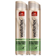 Wellaflex Flexibilný ultra lak na vlasy 250 ml x2 Wellaflex Flexibilný ultra lak na vlasy 250 ml x2