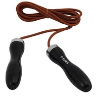 Kožené švihadlo HMS pre fitness retro cvičenia s ložiskami Kožené švihadlo HMS pre fitness retro cvičenia s ložiskami