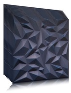 3D KAZETOVÉ PANELY Ametyst NAVY 8x + ZADARMO 3D KAZETOVÉ PANELY Ametyst NAVY 8x + ZADARMO