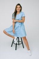 SPAWEAR MEDICAL DRESS MAGDA BLUE L - pohodlie a elegancia SPAWEAR MEDICAL DRESS MAGDA BLUE L - pohodlie a elegancia