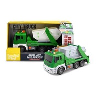CITY CAR Smetiarske auto s kontajnerom FUNNY TOYS F CITY CAR Smetiarske auto s kontajnerom FUNNY TOYS F