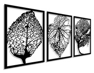 Prelamovaná maľba Nástenná dekorácia Panely Listy 3D Prelamovaná maľba Nástenná dekorácia Panely Listy 3D