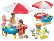 LITTLE TIKES Sandbox Vodný stôl + dáždnik