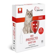 OVER ZOO Bio Protecto kvapky pre mačky pre mačky 4x1ml