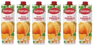6x 1L FORTUNA pomarančový džús s partiklom BAL 6x 1L FORTUNA pomarančový džús s partiklom BAL