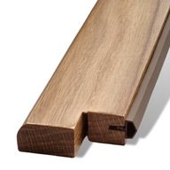 Univerzálny drevený dubový prah, DUB, 5,9 x 94 cm