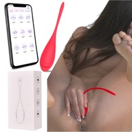 VIBRATOR NA VAJEC OVLÁDANÝ APLIKÁCIOU, APLIKÁCIA SEX VIBRATORA 9 REŽIMOV VIBRÁCIE VIBRATOR NA VAJEC OVLÁDANÝ APLIKÁCIOU, APLIKÁCIA SEX VIBRATORA 9 REŽIMOV VIBRÁCIE