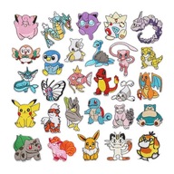 POKEMON TERMO VYŠÍVANÉ ZÁPLATY SADA 28 KS POKEMON TERMO VYŠÍVANÉ ZÁPLATY SADA 28 KS