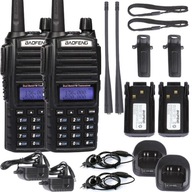 Baofeng UV-82 HTQ HARDWAVE RÁDIO TELEFÓN WALKIE TALKIE VHF UHF SKENER