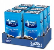 Maxwell House mletá káva 3kg 6x500g Maxwell House mletá káva 3kg 6x500g