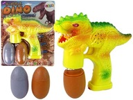Bublinková pištoľ na dinosaura s vajíčkom Bublinková pištoľ na dinosaura s vajíčkom