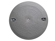 KRYT ŠACHTY, ŠEDÝ KRYT, 315 mm PP, PRE POTRUBIE STUDNE KRYT ŠACHTY, ŠEDÝ KRYT, 315 mm PP, PRE POTRUBIE STUDNE