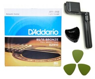 Struny pre akustickú gitaru D'Addario EZ910 11-52 Struny pre akustickú gitaru D'Addario EZ910 11-52