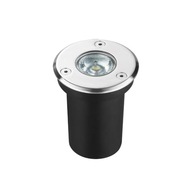 LED zemné svietidlo matný chróm 3W 4200K GAWRA Ideus 03246 LED zemné svietidlo matný chróm 3W 4200K GAWRA Ideus 03246