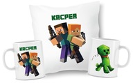 VANKÚŠ + HRNEC NA MINECRAFT + súprava VAŠE MENO VANKÚŠ + HRNEC NA MINECRAFT + súprava VAŠE MENO