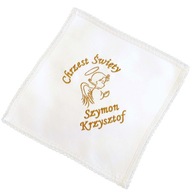 Krstná šatka s názvom VZORKY Krstná šatka s názvom VZORKY