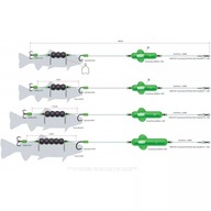 SCREAMING PROFI RIVER RIG DEADBAIT 180CM 1,00MM 3/ SCREAMING PROFI RIVER RIG DEADBAIT 180CM 1,00MM 3/