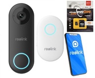 Reolink 2K + WiFi SMART video zvonček + 64 GB KARTA