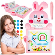 MAGNETICKÁ DOSKA MONTESSORI MOZAIKA MAGPAD DARČEK PRE 3 4 5 6 7 8 ROČNÉ DETI MAGNETICKÁ DOSKA MONTESSORI MOZAIKA MAGPAD DARČEK PRE 3 4 5 6 7 8 ROČNÉ DETI