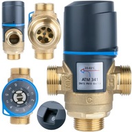 TERMOSTATICKÝ ZMIEŠAVACÍ VENTIL ATM341 DN15 20-43°C G3/4 KVS 1,6m3/h AFRISO TERMOSTATICKÝ ZMIEŠAVACÍ VENTIL ATM341 DN15 20-43°C G3/4 KVS 1,6m3/h AFRISO