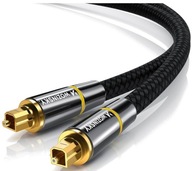 OPTICKÝ audio KÁBEL Digitálny TOSLINK T-T DIGITÁLNY KÁBEL s/PDIF HQ 3M OPTICKÝ audio KÁBEL Digitálny TOSLINK T-T DIGITÁLNY KÁBEL s/PDIF HQ 3M