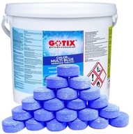 Bazénové chlórové modré tablety na vodu - 3 kg
