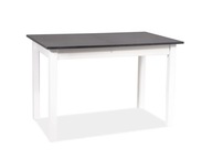 Jedálenský stôl HORACE 100(140)x60 antracit/biela