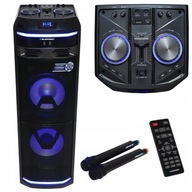 BLAUPUNKT AKTÍVNY STĹPOVÝ REPRODUKTOR VÝKON AUDIO KARAOKE+ 2 MIC. 1200W PS11DB