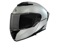 Motocyklová vyklápacia prilba MT ATOM 2 SV SOLID WHITE Motocyklová vyklápacia prilba MT ATOM 2 SV SOLID WHITE