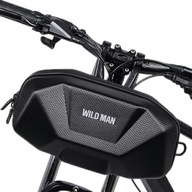 Taška na rám bicykla WILDMAN XT9 XL, držiak na bicykel, čierna/čierna