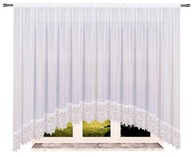 Záves pripravený v ARCH s guipure 140 x 300 cm BIELA Záves pripravený v ARCH s guipure 140 x 300 cm BIELA