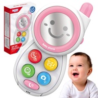 Interaktívny mobilný telefón WOOPIE BABY so zvukmi Interaktívny mobilný telefón WOOPIE BABY so zvukmi