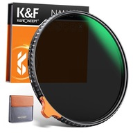 KF Sivý filter 72mm NASTAVITEĽNÝ ND2-ND400 fader PRO