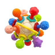 WOOPIE BABY RATTLE SENSORY GUĽIČKOVÉ HRUBÍČKY MĚKKÉ FAREBNÉ WOOPIE BABY RATTLE SENSORY GUĽIČKOVÉ HRUBÍČKY MĚKKÉ FAREBNÉ