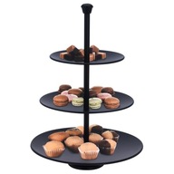 OVOCNÉ CUKROVINKY 3-POSTUPNÝ TANIER COOKIES ČIERNA OVOCNÉ CUKROVINKY 3-POSTUPNÝ TANIER COOKIES ČIERNA