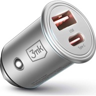 3mk Hyper nabíjačka do auta, USB-A, USB-C, do auta, rýchla 3mk Hyper nabíjačka do auta, USB-A, USB-C, do auta, rýchla