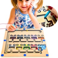 MONTESSORI MAGNETICKÁ DOSKA MOZAIKA VZDELÁVACIE DREVENÉ HÁDANKY MONTESSORI MAGNETICKÁ DOSKA MOZAIKA VZDELÁVACIE DREVENÉ HÁDANKY