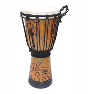 KG Djembe DJZS 40 B Abstract Orange - djembe