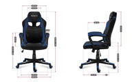 Herná stolička HZ-Force 2.5 Blue Mesh