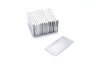 Neodymový tanierový magnet MPŁ 40x20x1 N38 sada 10 kusov Neodymový tanierový magnet MPŁ 40x20x1 N38 sada 10 kusov