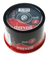 MAXELL DVD-R 4,7 GB 16X (50 ks.) MAXELL DVD-R 4,7 GB 16X (50 ks.)